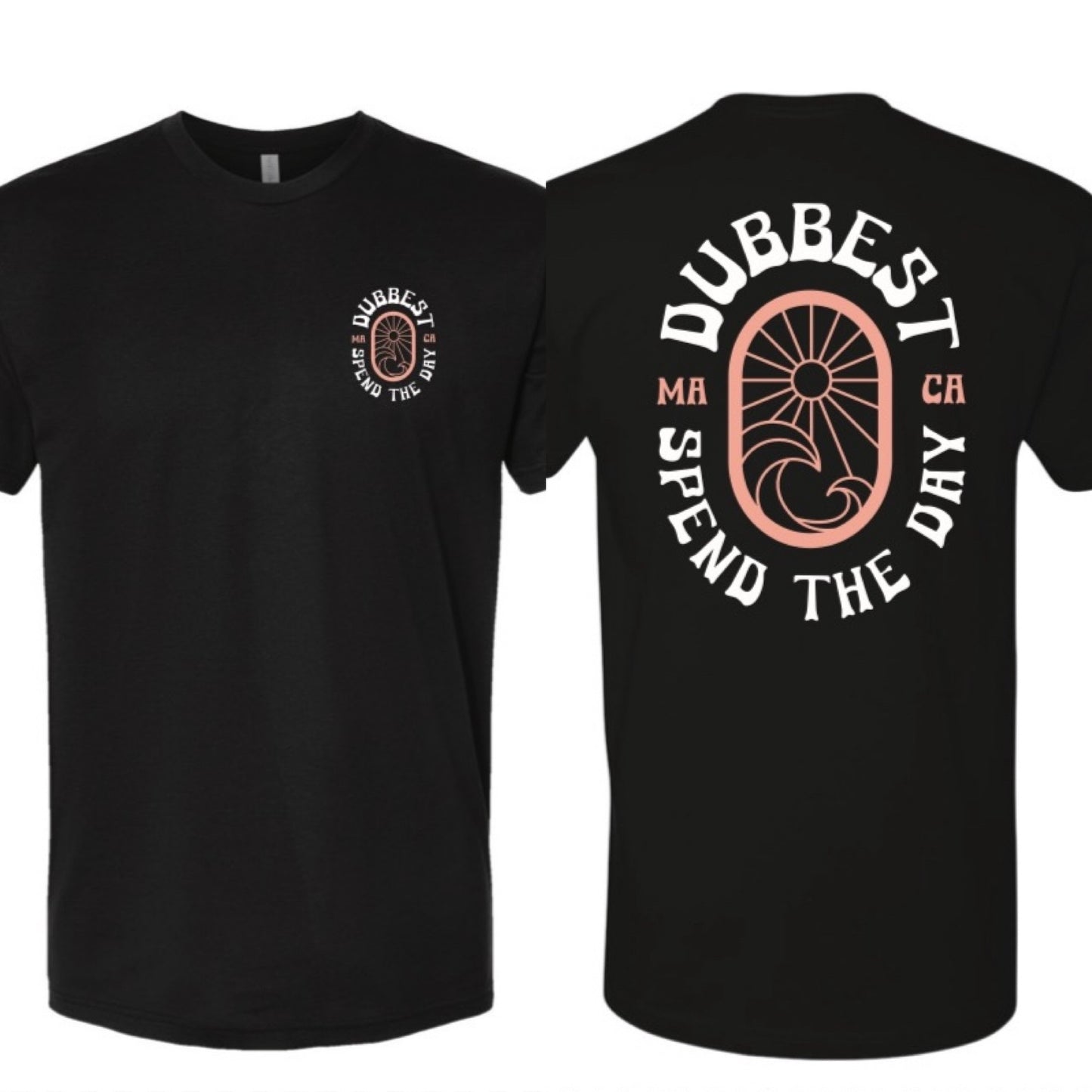 Black Spend The Day Tee