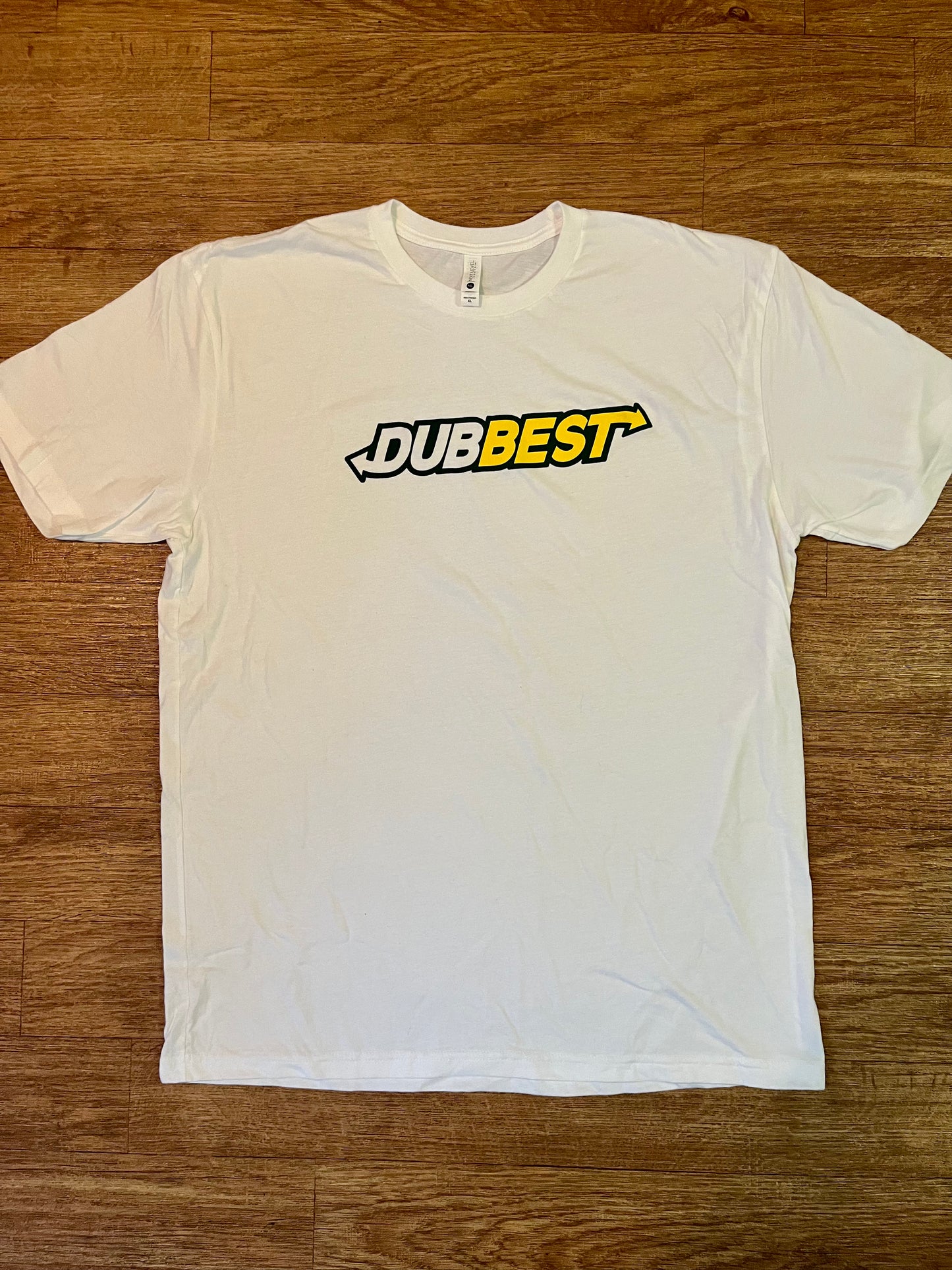 Dubbest Subway Logo Tee in White